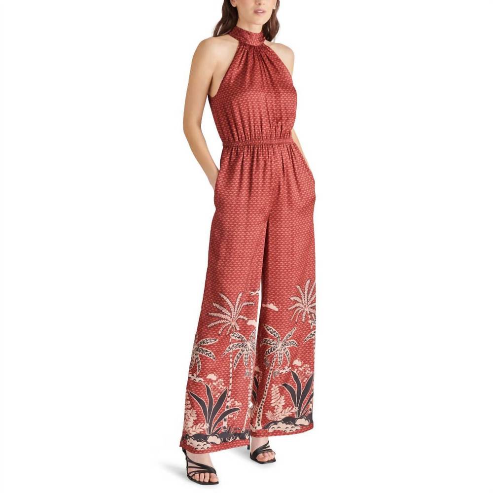 NEW STEVE MADDEN danae jumpsuit in sand - Picture 3 of 4